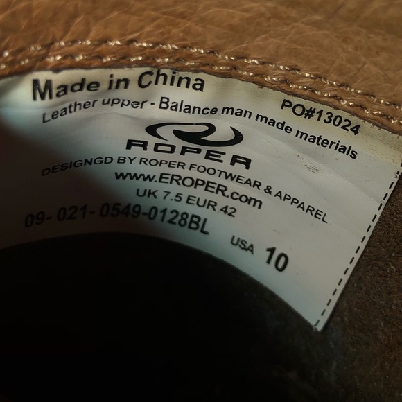 Roper Leather Mules - Picture 7 of 7